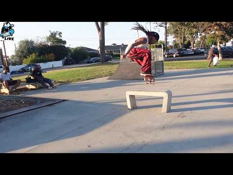 Fun Session Going Down At Centinela Skatepark