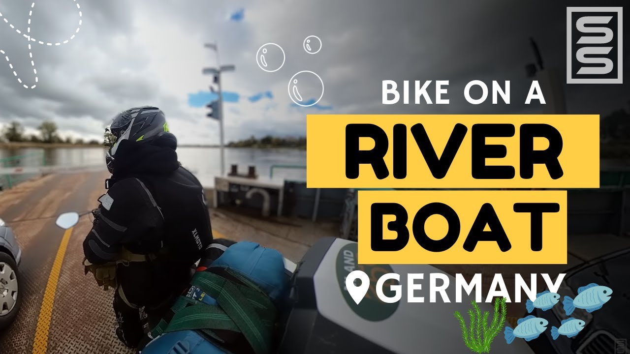 Посадка на речного кабана на моем мотоцикле