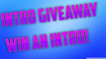 [CLOSED] Intro Giveaway Get A Free Intro