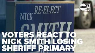 Walker County voters react after Nick Smith loses sheriff primary race