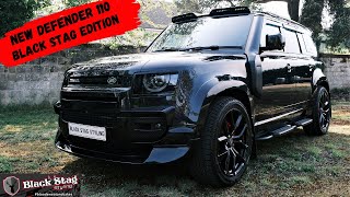 NEW SHAPE Land Rover Defender 110 - Modified Black Stag Edition BEAST! - Defender MODS