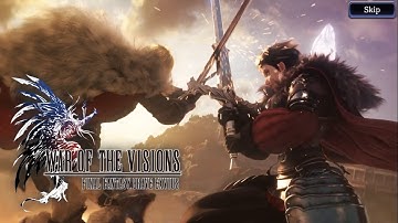 War of the visions FFBE Android/ios English sub (Opening story, gameplay first look)
