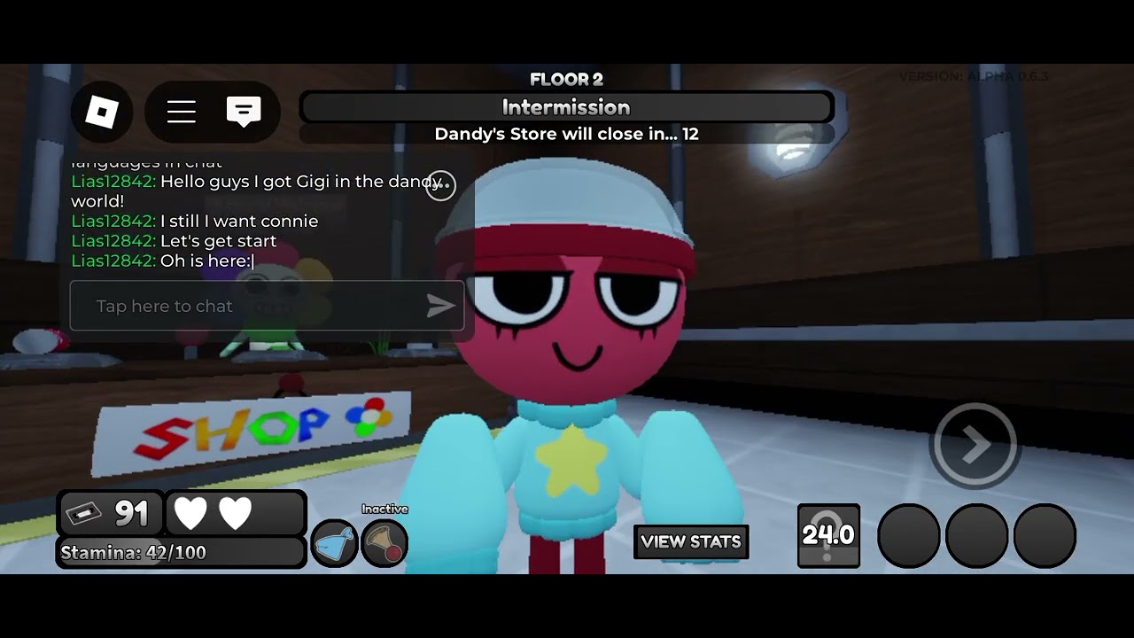 I got Gigi from dandy world but I need to make looney more someone talk ...