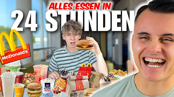 Er ISST die "GANZE" Speisekarte bei McDonalds?! 😂 I The Franklin Reaktion