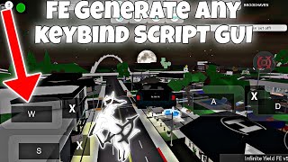 *FE* GENERATE ANY KEYBIND SCRIPT GUI! | ARCEUS X • DELTA • FLUXUS • HYDROGEN • PC!
