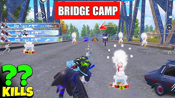 BEST BRIDGE CAMP EVER 😱 PRO CONQUEROR VS FAUJI CJ GAMING - SAMSUNG,A3,A6,A7,J5,J7,S7,S9,A10,A50,A70