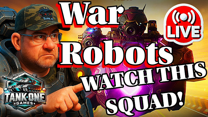🔴TANK ONE WR ( IS LIVE ) War Robots GAMEPLAY and INSANE Squadding