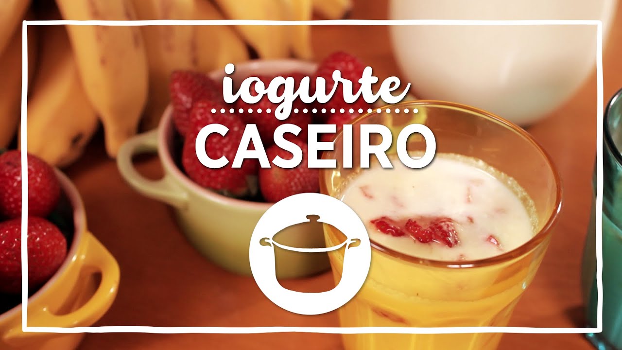 Receita de Iogurte Natural Caseiro