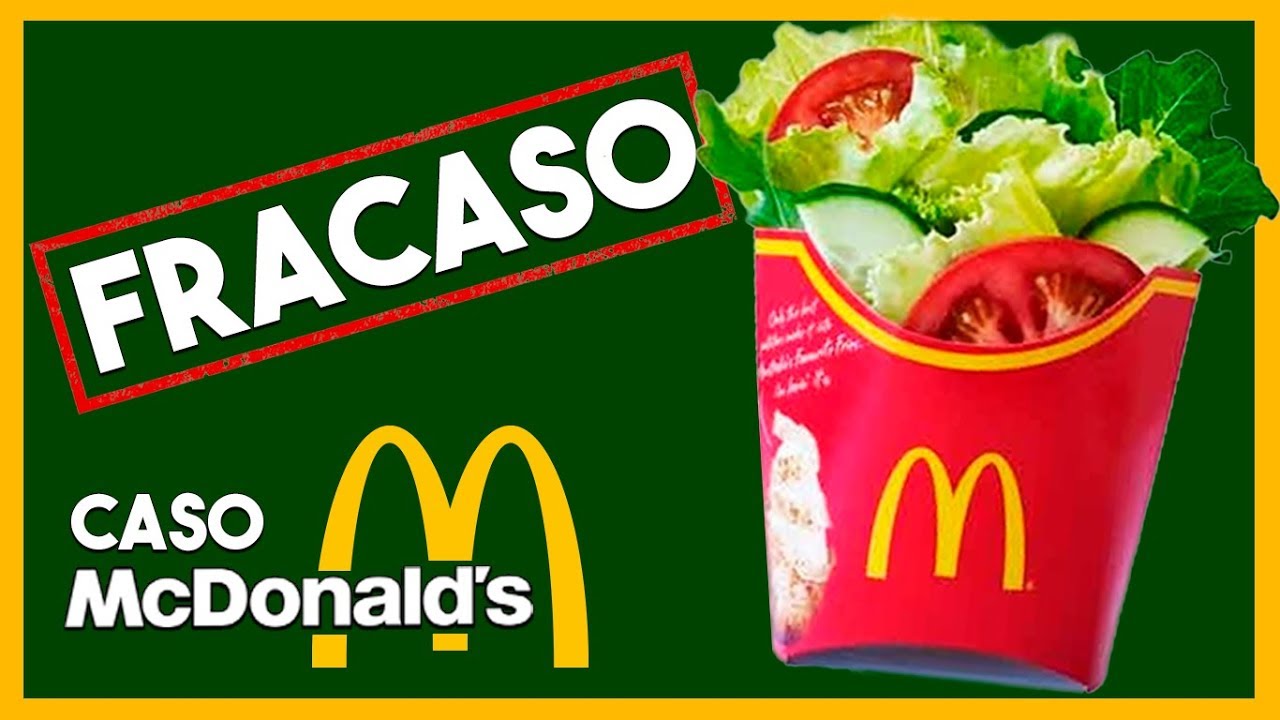 🍟 Intentó ser saludable pero fracasó | Caso McDonald´s