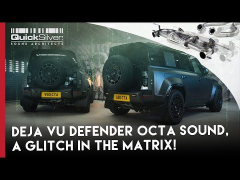 We Create a Glitch in the Matrix With 2 Defender Octas #Octa #NewDefender #LandRover