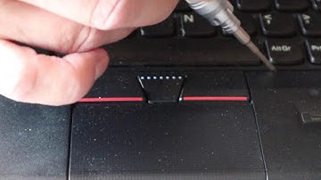 Lenovo X230 keyboard removal
