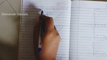 Sketch signal x(t)=r(t)-r(t-1)-r(t-3)+r(t-4) tips tricks | Emmanuel Tutorials #emmanueltutorials