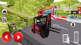 Hard Truck Stickman Driver Simulator 3D Trucker Game Android Gameplay screenshot 1