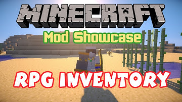 Minecraft - Mod Showcase - RPG Inventory