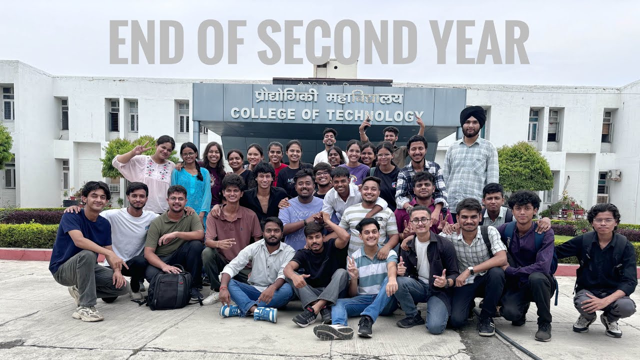 Last exam and Last day of second year. ||GBPUAT PANTNAGAR