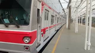 KRL Tokyo Metro 6000 (6017F) berangkat stasiun Tanah Abang