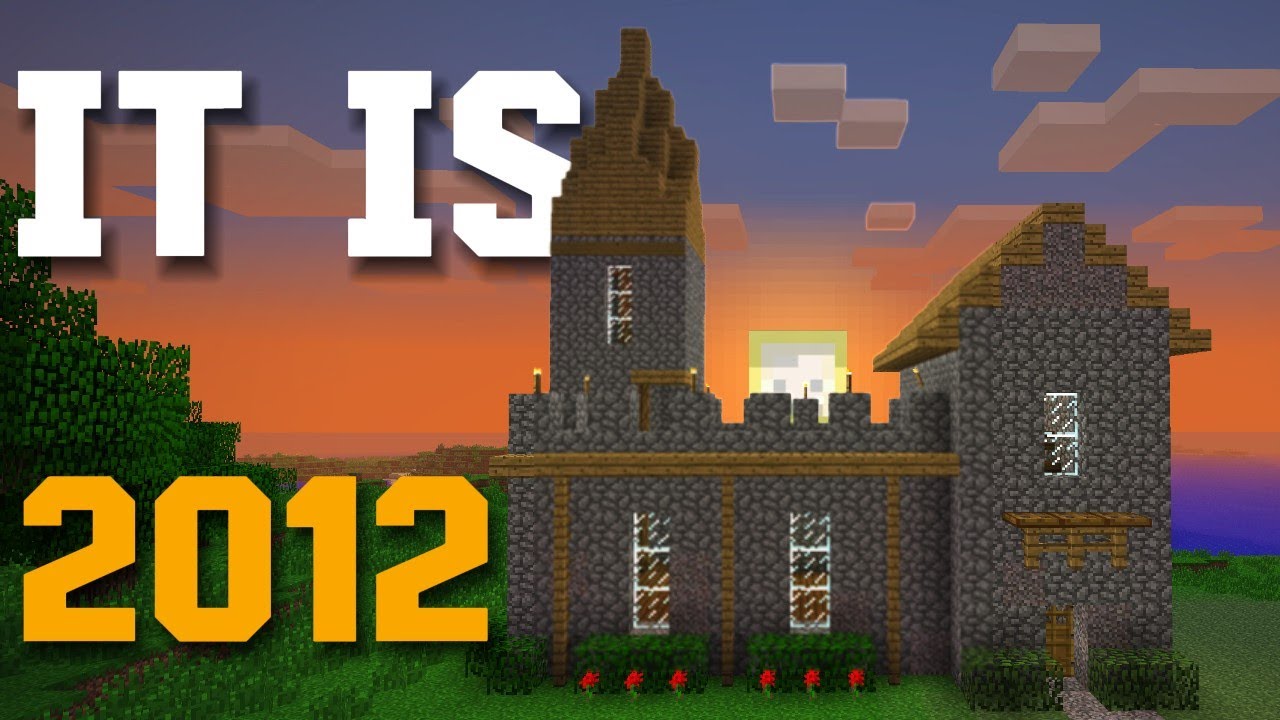 Minecraft But Its 2012 - YouTube
