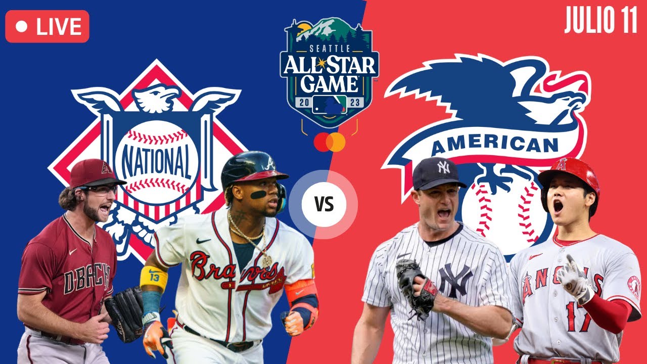 MLB All-Star Game 2023 EN VIVO Live Stream Liga Nacional vs Liga Americana - Comentarios en Vivo