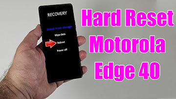 Hard Reset Motorola Edge 40 | Factory Reset Remove Pattern/Lock/Password (How to Guide)