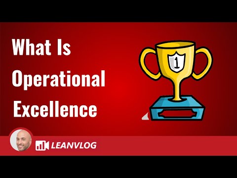 Video: Wat is de belangrijkste service voor operational excellence?