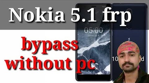 Nokia 5.1 (Ta-1105) frp bypass without pc | nokia 5.1(Ta-1105) frp reset without pc
