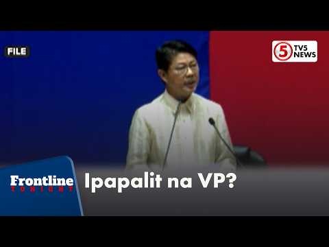 House Speaker Dy, lumutang na posibleng ipalit kay VP Sara sakaling ma-convict | Frontline Tonight