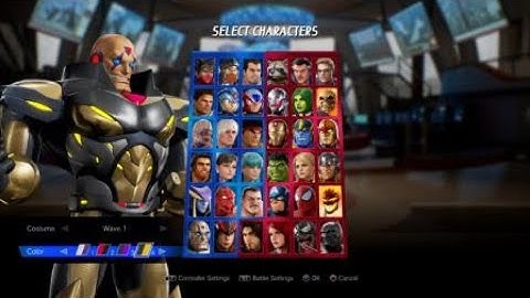 Marvel vs Capcom Infinite: All Wave 1 and Wave 2 Colors and Costumes