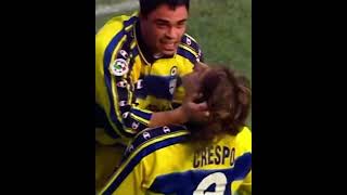 Crespo gol della madonna Parma-Juventus 1-1 9 gennaio 2000