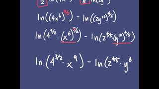 WRITE EXPRESSION AS A SINGLE LOGARITHM