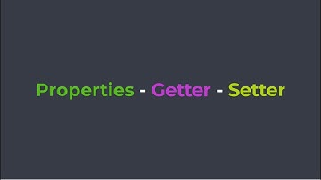 10.10. OOP – Properties – Getter – Setter