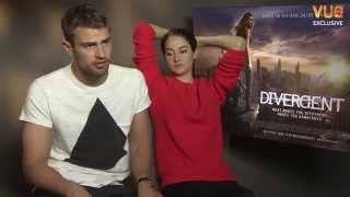 Divergent Exclusive: Shailene Woodley and Theo James reveal their favourite Divergent books