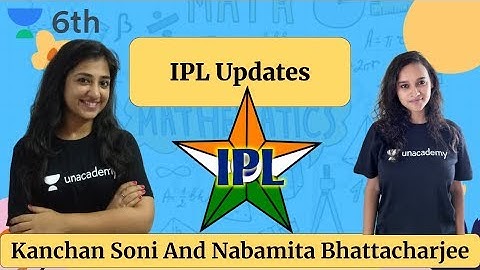Menti Quiz | IPL | Unacademy Class 6 | Kanchan Soni | Nabamita Bhattacharjee