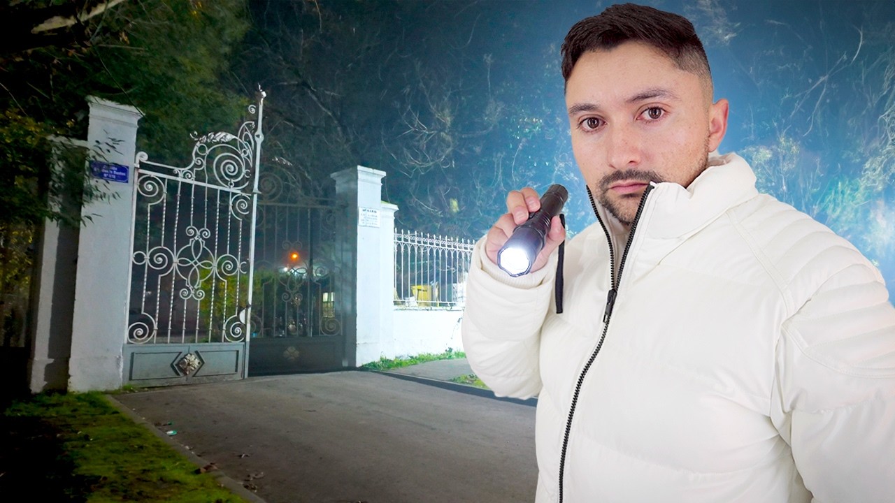 Entré a un CEMENTERIO DE NOCHE | @Lugares del más allá