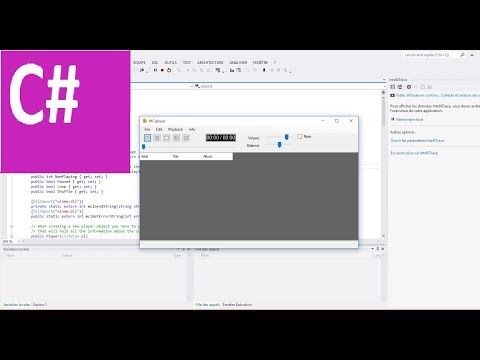 Un media player en c#  avec  MCI api