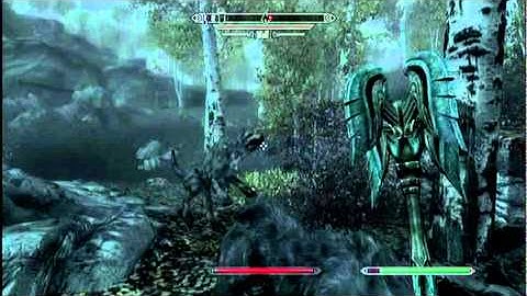 Skyrim Slow-Mo Kills Part 3