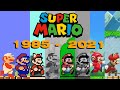 All 2D Super Mario FIRST LEVELS Remade in Super Mario Maker 2