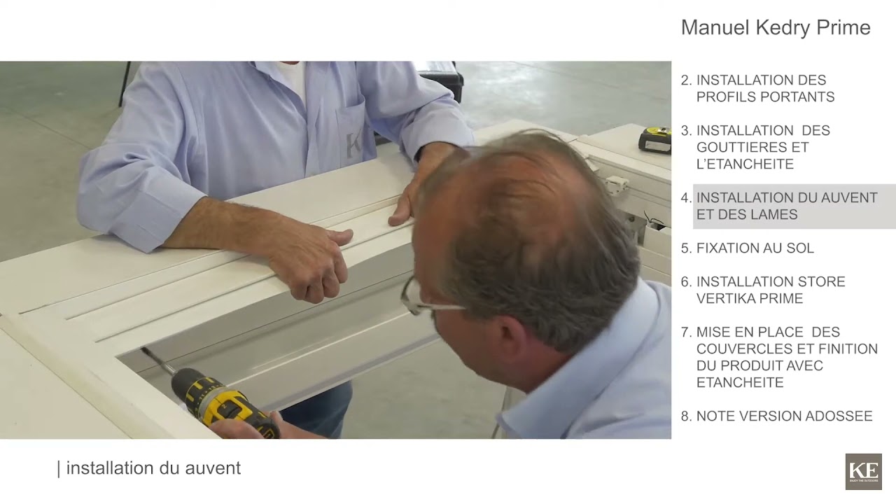 KEDRY PRIME   Tutoriel vidéo d'installation   Français