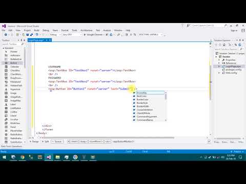 Session Management In ASP .NET Using Visual Studio 2012-2015