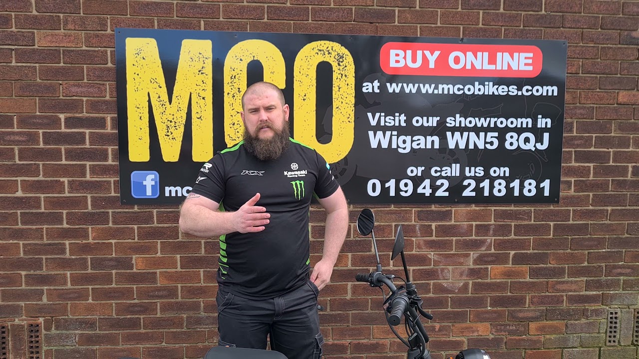 2021 Keeway e-Zi Mini fully electric scooter - YouTube