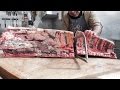 London Food Experience. A Look Into a Butcher's Shop Of English Beef from Yorkshire