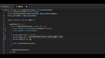 React Native Parse - Creating Objects