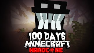 Spending 100 Days in a HORROR WORLD in Minecraft Hardcore...