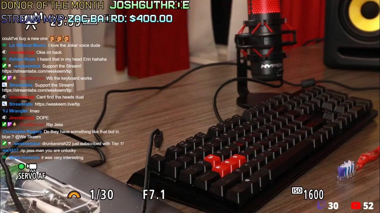 Cleaning My Gaming Keyboard YouTube