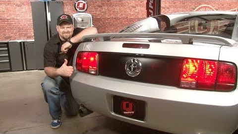 Mustang Scott Drake Sequential Taillight Kit 2005-2009 Installation