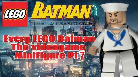 Collecting Every LEGO Batman Minifigure From LEGO Batman The Videogame Part 7 