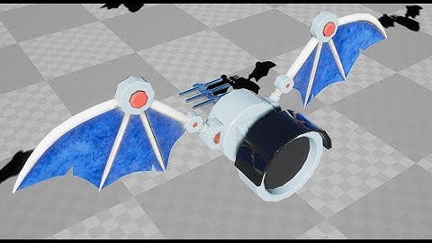 Spy Bat: Robotic Flying Surveillance Drone