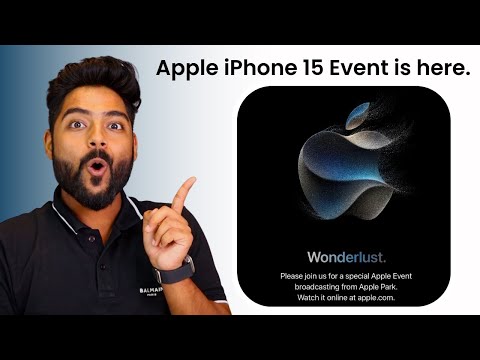 Apple iPhone 15 Event is here ⚡️ Big Surprise for Apple lovers 🔥