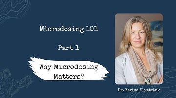 Microdosing 101 Part I: Why Microdosing Matters
