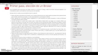 Consejos y recomendaciones para elegir Broker Forex/Bolsa