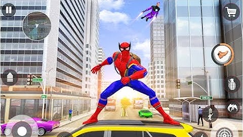 Flying Robot Hero Flying Part-2 | Superhero Robot Rescue City Android GamePlay | By Game Crazy